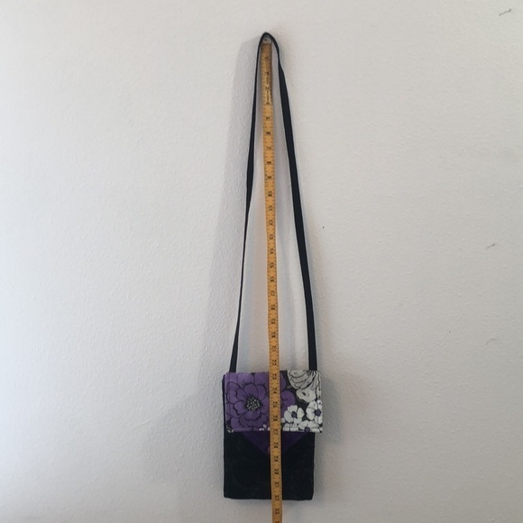 bohemian style bag 6 x 9.5. Fabric cotton - Picture 4 of 4